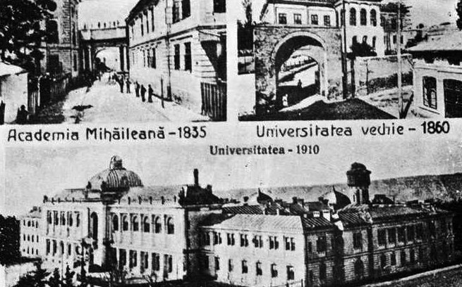 Imagini pentru universitatea din iasi inaugurare 1860