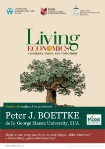 Afis conferinta Peter Boettke