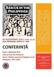 Afis conferinta Rescue in Philippines