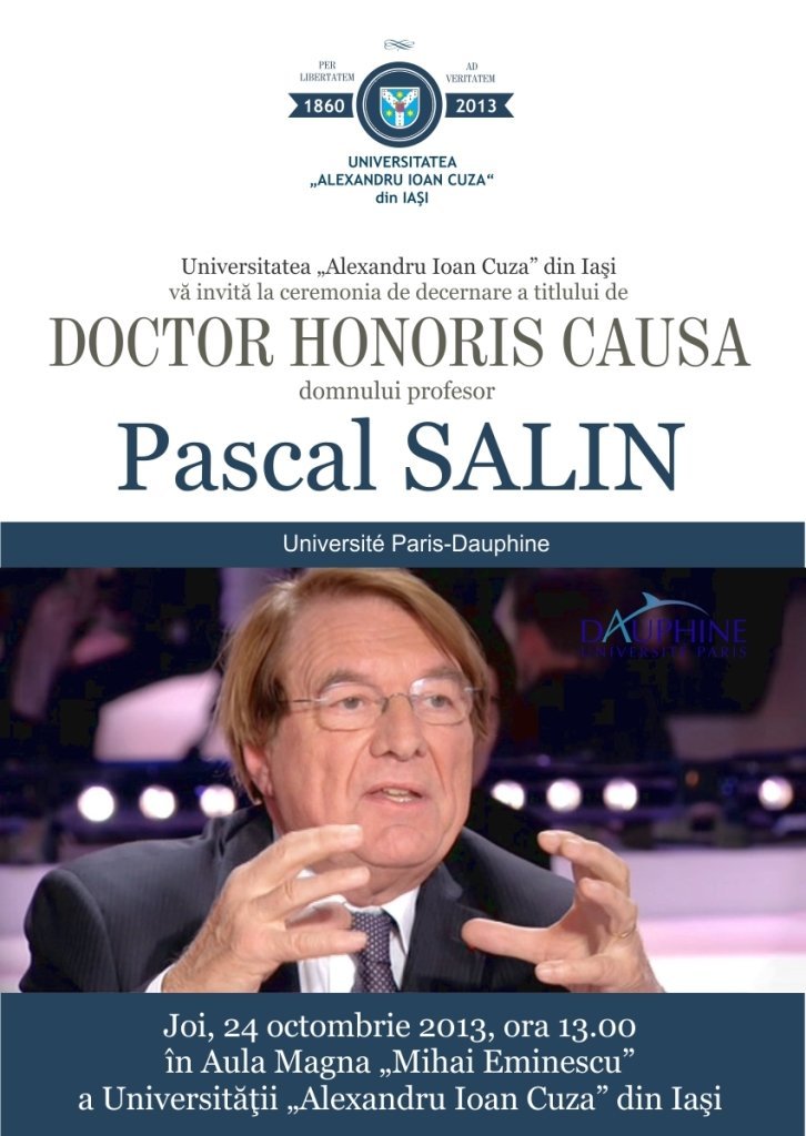 Conferinţă DHC Pascal Salin