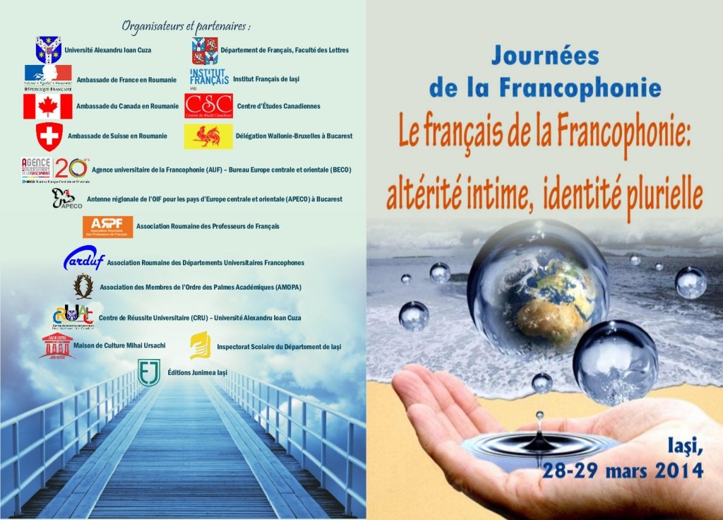 coperta program Francofonie 2014