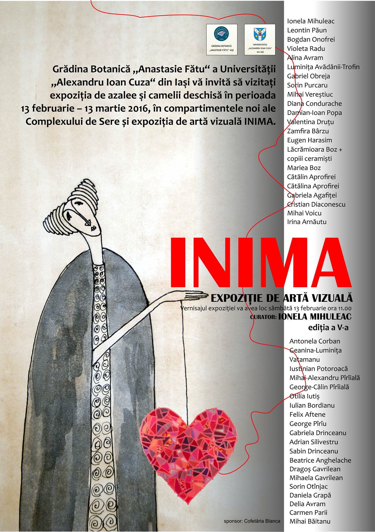 Afis Inima - Gradina Botanica