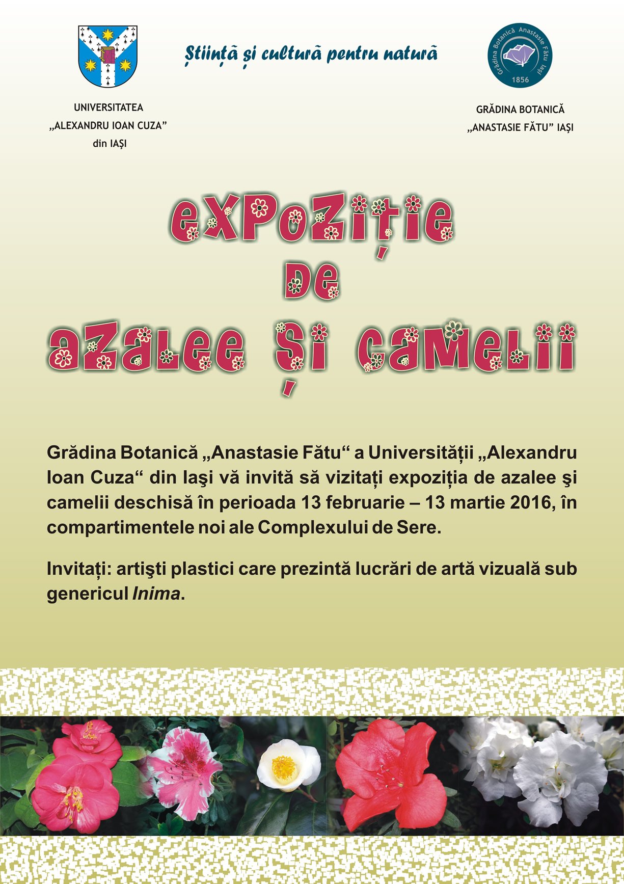 Afis expozitie azalee