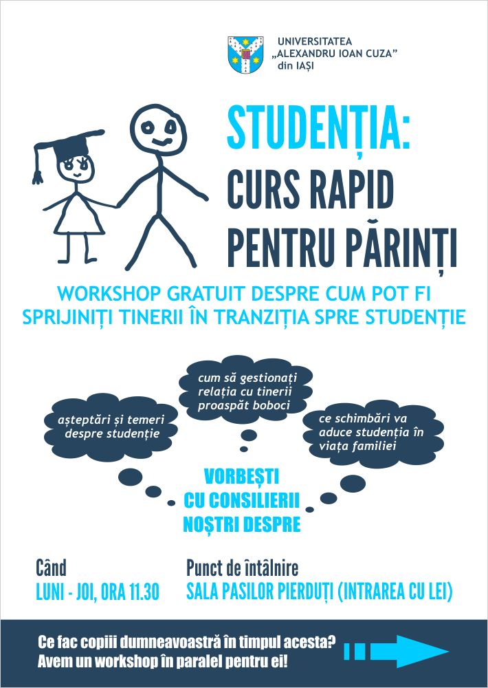 studentia curs rapid pentru parinti