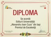 Editura UAIC a obținut Premiul de Excelență la Gaudeamus 2019
