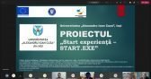 Sute de participanți la Conferința de prezentare a Proiectului „Start experienţă – START.EXE”