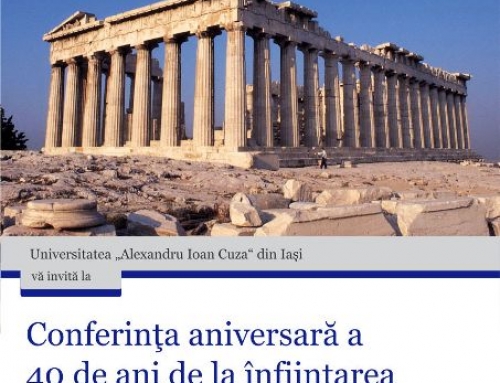 40 de ani de la înfiinţarea Lectoratului de Neogreacă