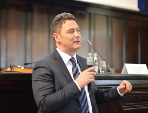 Președintele Executiv al B.C.R. România, ec. Sergiu Manea a conferențiat la UAIC