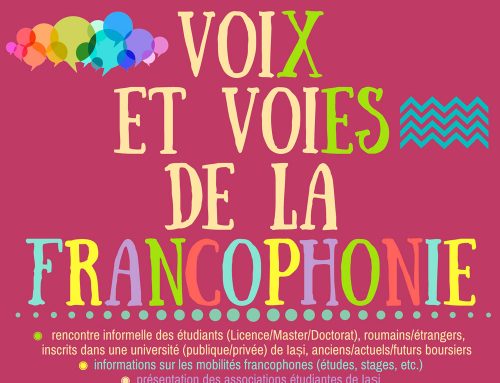 Soirée CRU UAIC – Voix et voies de la francophonie