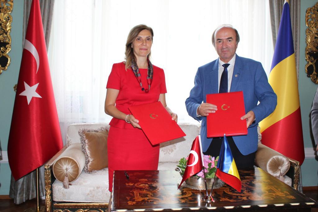 Rectorul UAIC, vizită oficială la Ambasada Turciei în România