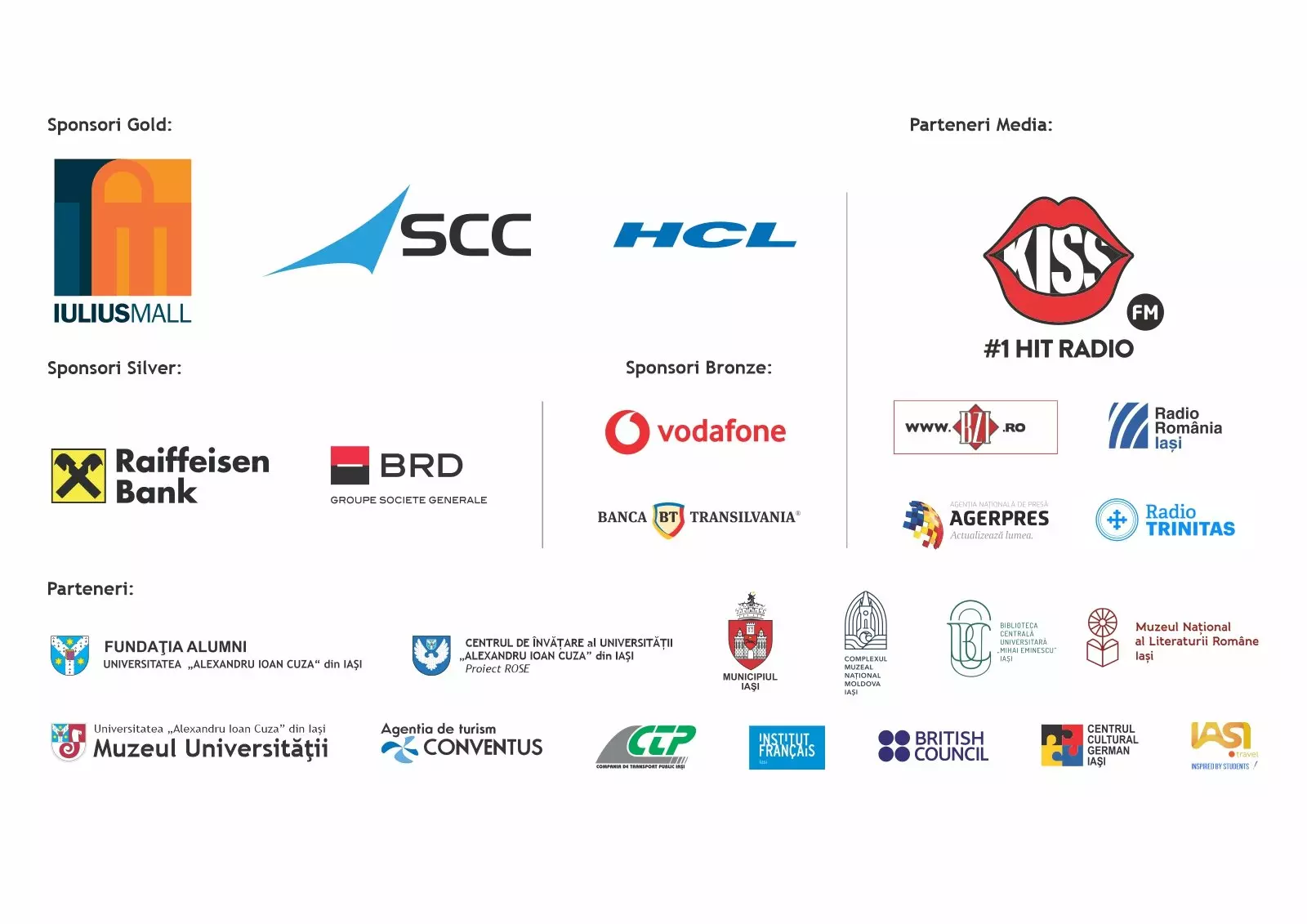 caseta sponsori bun venit 2022