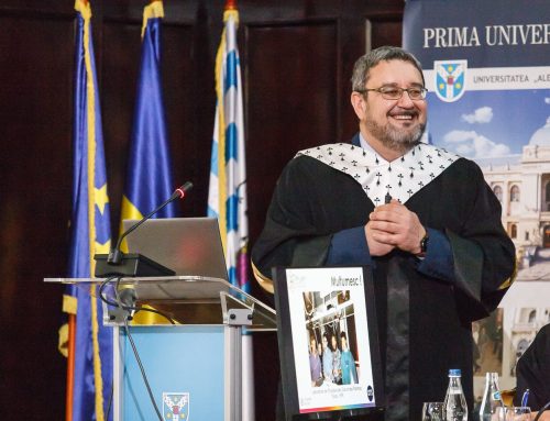Prof. univ. dr. Cristian FOCȘA a primit titlul de Profesor de Onoare al UAIC