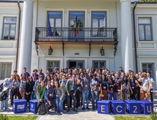 73 de studenți din 9 țări europene au dezbătut la UAIC despre importanța alegerilor europarlamentare