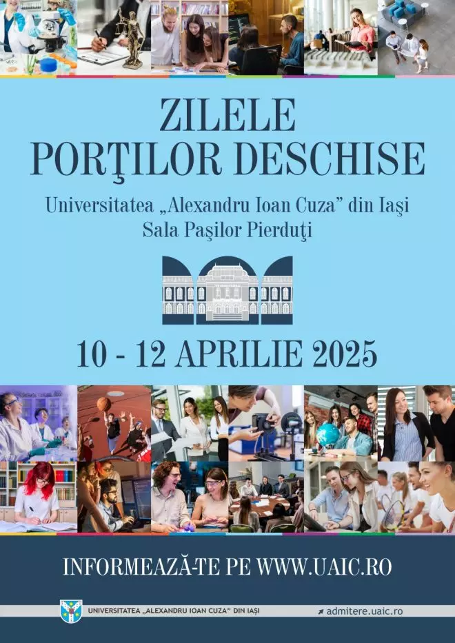 Poster zilele poților deschise 2025