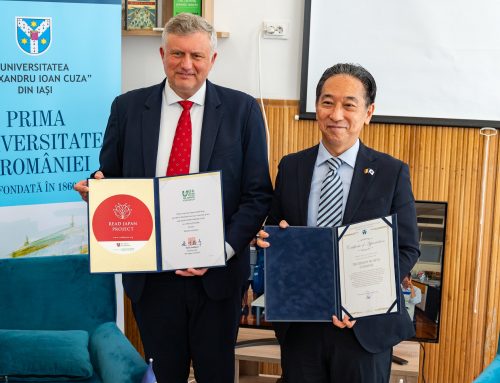 UAIC a primit o donație de 180 de cărți dedicate Japoniei, prin proiectul READ JAPAN