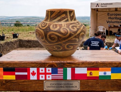 Tineri voluntari din 11 țări participă la cercetările arheologice de pe situl eponim al culturii Cucuteni – Cetățuia