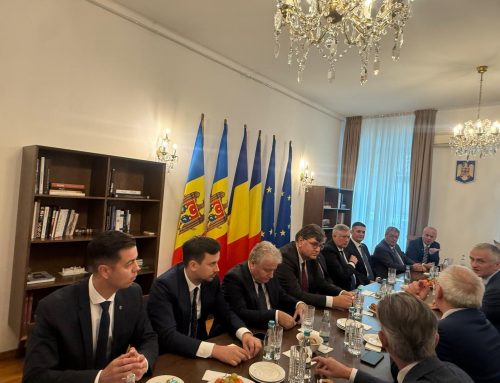 Rectorul UAIC, întâlnire la Ambasada României în Republica Moldova