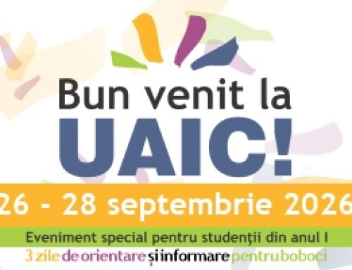 UAIC organizează evenimentul „Bun venit la UAIC”, ediția a XV-a, dedicat studenților din anul I