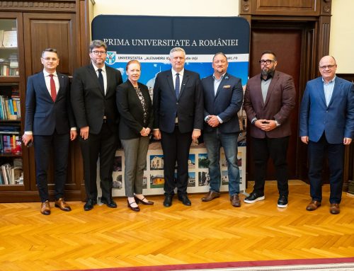 Delegație internațională a Invest in Iași Forum 2026, în vizită la UAIC
